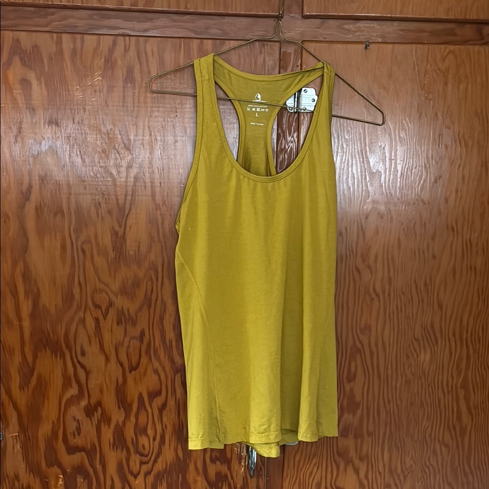 lululemon athletica Yellow Tank Top